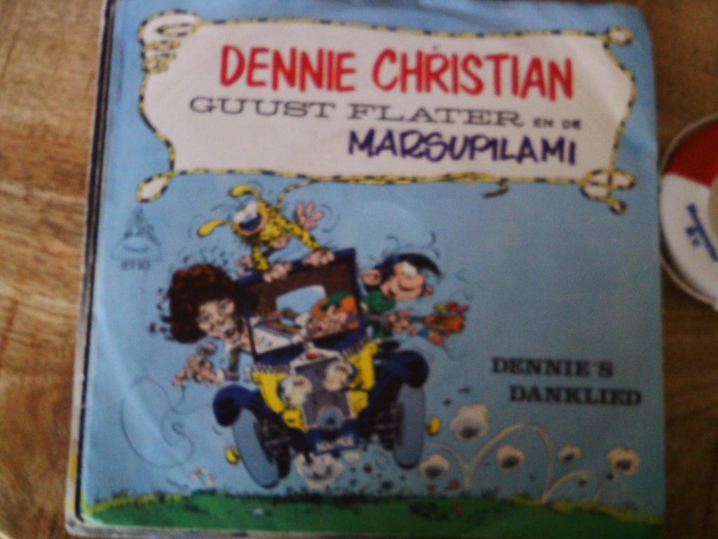 dennie christian - guust flater / marsipulami 16mrt, Cd's en Dvd's, 7 inch, Single, Ophalen of Verzenden, Zo goed als nieuw