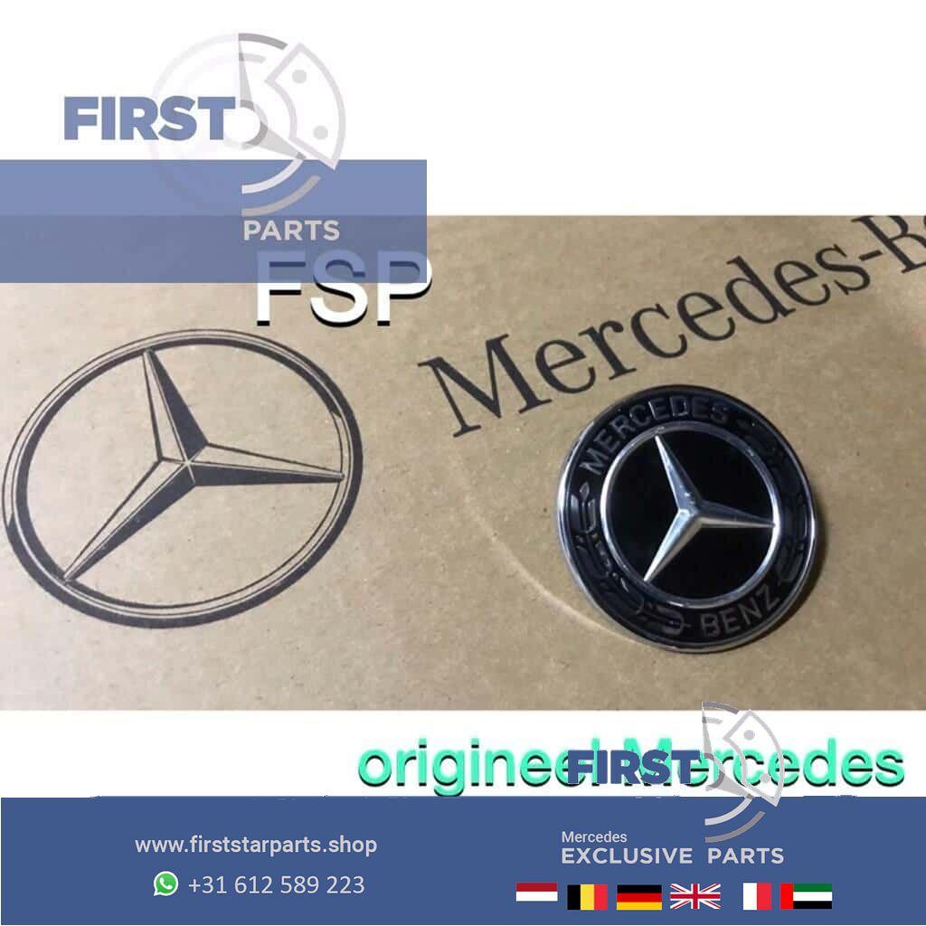 Motorkap embleem W176 W246 W204 W205 C205 S205 W218 W117 W21, Gebruikt, -, Ophalen of Verzenden, -