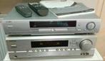 Onkyo tx-sr504e receiver + philips cd dvd-722 + remotes, Ophalen of Verzenden