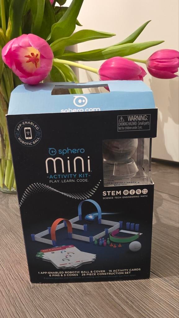 Sphero Mini Activity Kit - Speel, Leer, Codeer!, Ophalen of Verzenden, Zo goed als nieuw, Bouwen, Met licht