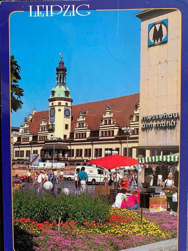 Duitsland, Leipzig., Ophalen of Verzenden, Gelopen, Duitsland