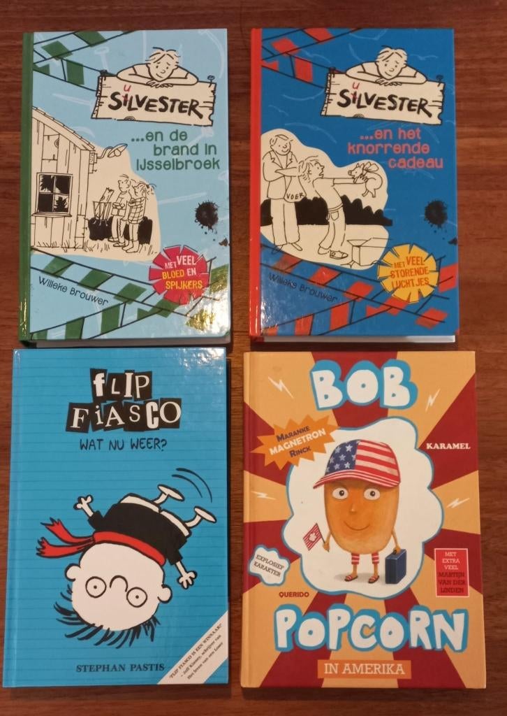Bob popcorn | Flip Fiasco | Silvester, Boeken, Kinderboeken | Jeugd | onder 10 jaar, Ophalen, Zo goed als nieuw, Diverse, Fictie algemeen