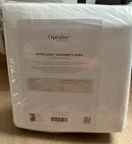 Optidee optipluche hoeslaken 90x200 wit Nieuw, Eenpersoons, Nieuw, Ophalen of Verzenden, Wit
