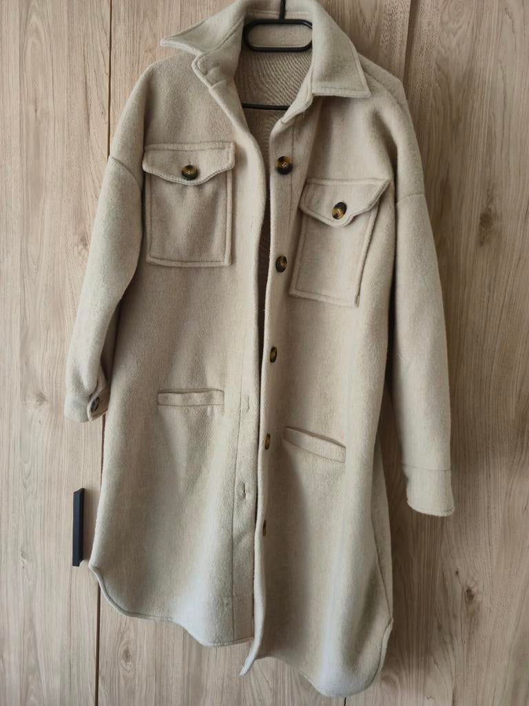 Nieuwe jas mt XL, Ophalen of Verzenden, Nieuw, Maat 42/44 (L), Beige