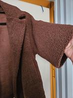 Bruine teddy jas - Maat XL nieuw, Ophalen, Zo goed als nieuw, Maat 46/48 (XL) of groter, Bruin