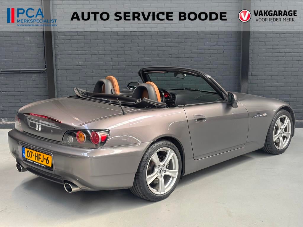 Honda S2000 2.0i (241 pk) - 1e eigenaar - origineel NL - dea, Achterwielaandrijving, Gebruikt, 4 cilinders, Cabriolet