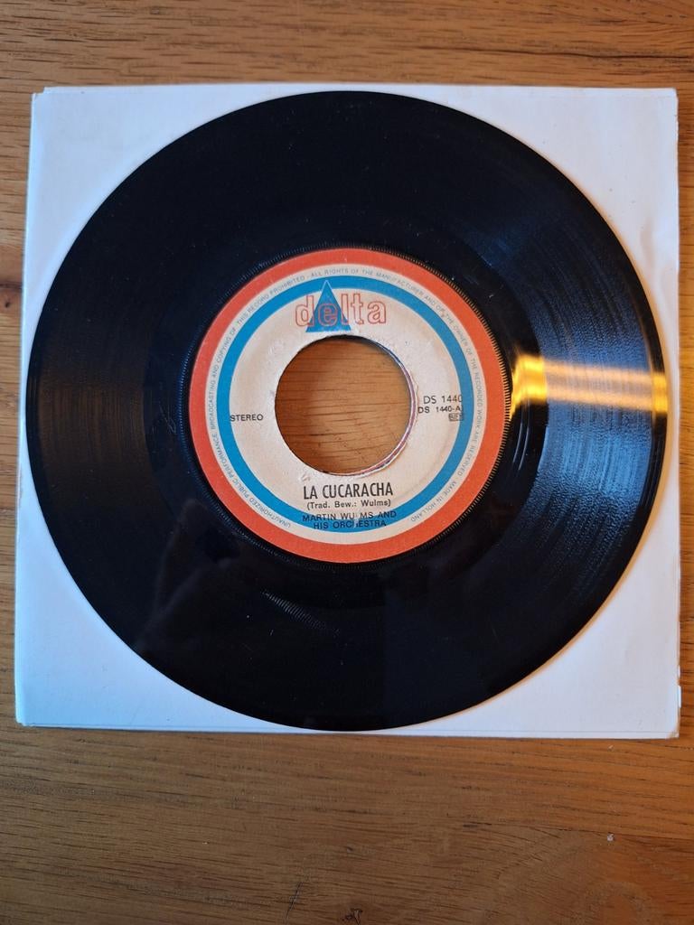 La Cucaracha - Martin Wulms and His Orchestra, Gebruikt, Wereldmuziek, 7 inch, Single