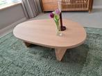 Handgemaakte salontafel in organische vorm, Ophalen, 100 tot 150 cm, Eikenhout, Nieuw