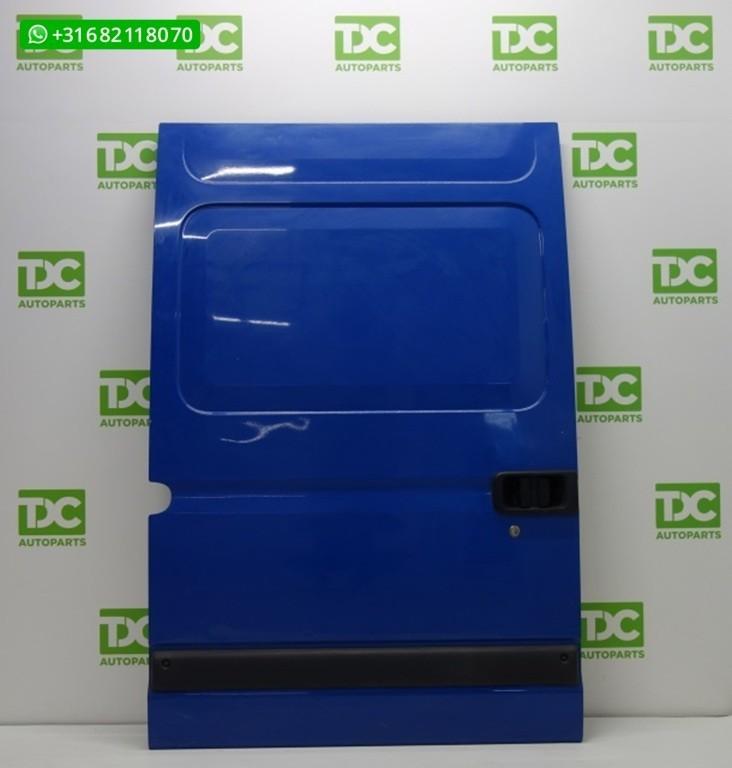 Renault Master bestel ('98-'10) Schuifdeur rechts blauw, Auto-onderdelen, Carrosserie en Plaatwerk, Deur, Renault, Rechts, Gebruikt