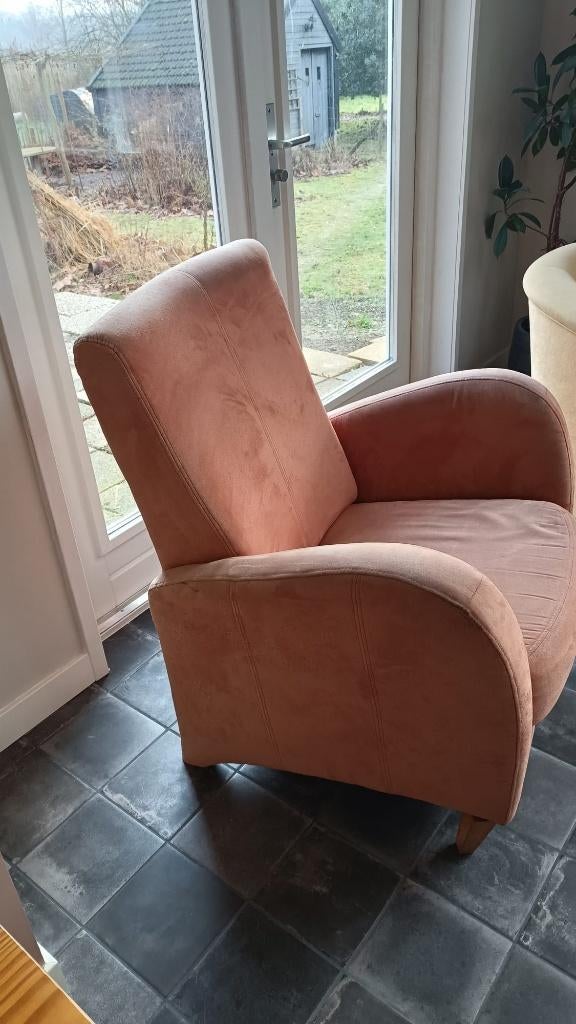 fauteuil, Ophalen, Gebruikt, 75 tot 100 cm, Stof