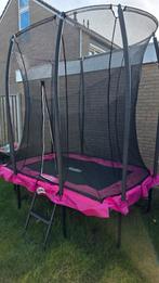 Salta Comfort Edition trampoline 214x153 met veiligheidsnet, Kinderen en Baby's, Speelgoed | Buiten | Trampolines, Ophalen, Zo goed als nieuw
