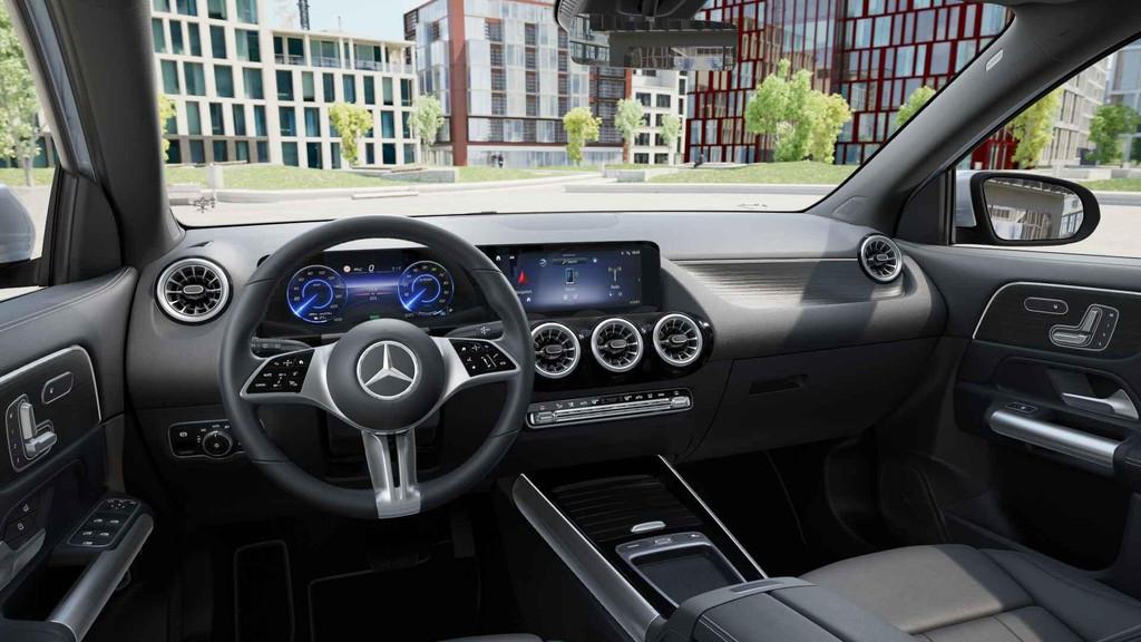Mercedes-Benz EQA 250+ Business Solution Luxury 71 kWh | Pan, Auto's, Mercedes-Benz, 550 km, Zwart, 445 min, Nieuw