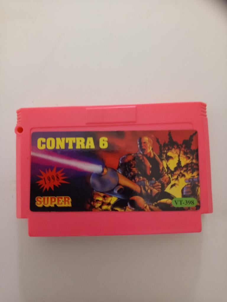 Contra 6 famicom, 1 speler, Verzenden, Gebruikt, Vanaf 3 jaar