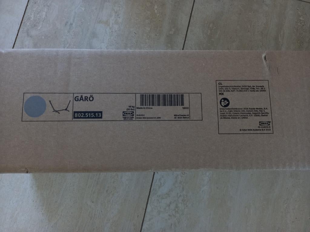 Ikea hangmat standaard Bockön Garo, Ophalen, Nieuw, Eenpersoons, Binnen