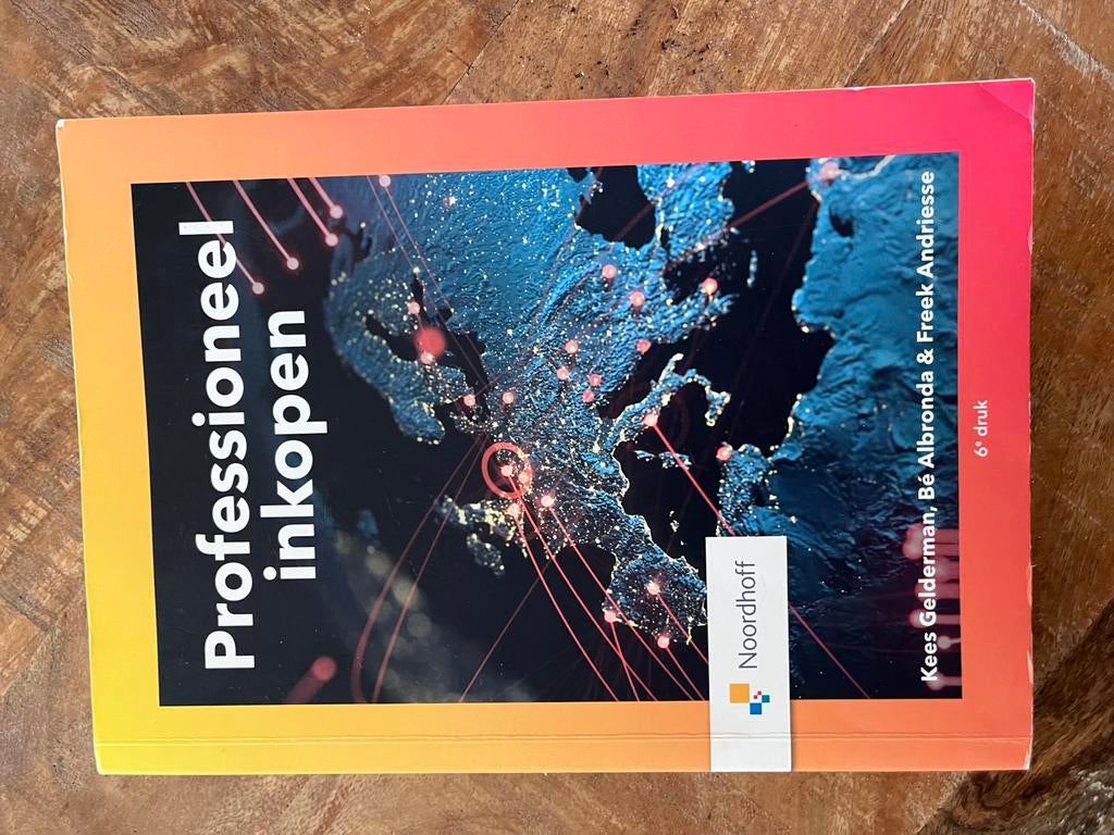 Professioneel inkopen, Ophalen of Verzenden, Gelezen, Management