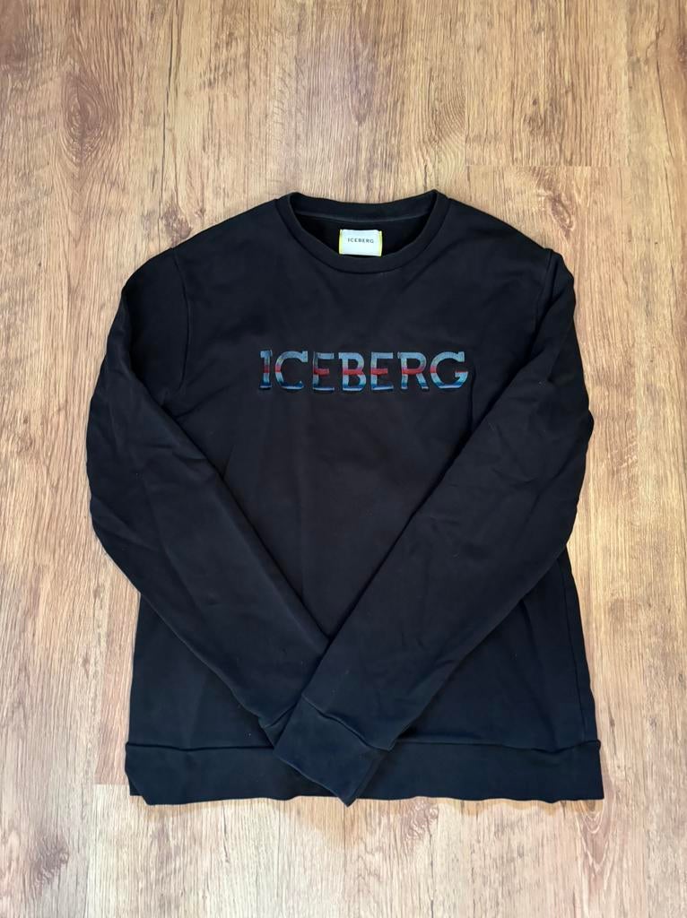 Iceberg sweater/trui maat M, Ophalen of Verzenden, Zo goed als nieuw, Maat 48/50 (M), Zwart