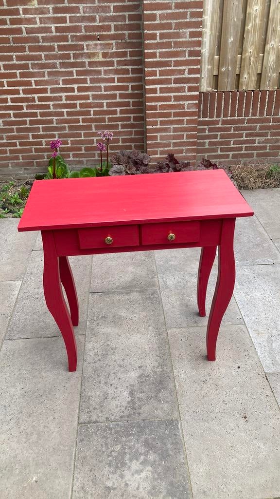Leuke sidetable, Ophalen