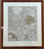 Antieke handgekleurde kopergravure, ca. 1750, Ophalen of Verzenden