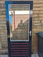 Deur, dagmaat 211,5 X 92,5., Doe-het-zelf en Verbouw, Deuren en Horren, Ophalen, Gebruikt, 200 tot 215 cm, Glas