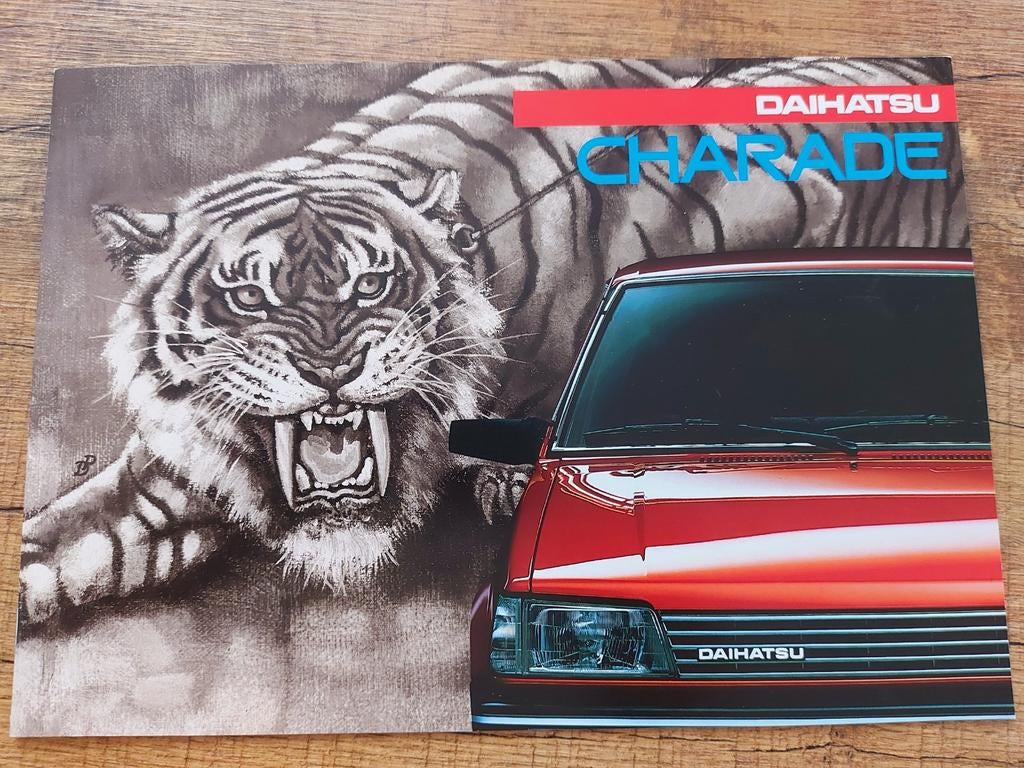 Keurige oude Daihatsu Charade folder ook turbo, Ophalen of Verzenden, Zo goed als nieuw, Overige merken