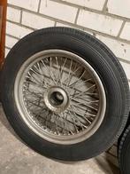 MG TC Spaakwielen met banden, Ophalen