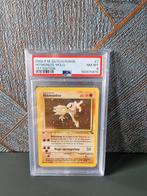 pokemon Hitmonlee-holo 1st edition, Ophalen of Verzenden, Zo goed als nieuw, Losse kaart