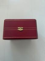 Originele Cartier luxe sieradenbox – nette staat, Ophalen of Verzenden, Zo goed als nieuw, Rood, Hardcase