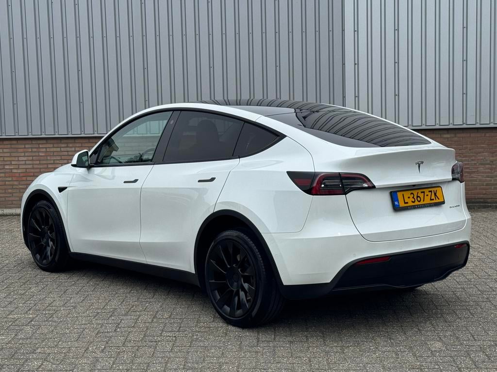 Tesla Model Y Longe Range 91.4%SoH 20 inch/ 1e eigenaar, Auto's, Tesla, Automaat, Zwart, Wit, Vierwielaandrijving