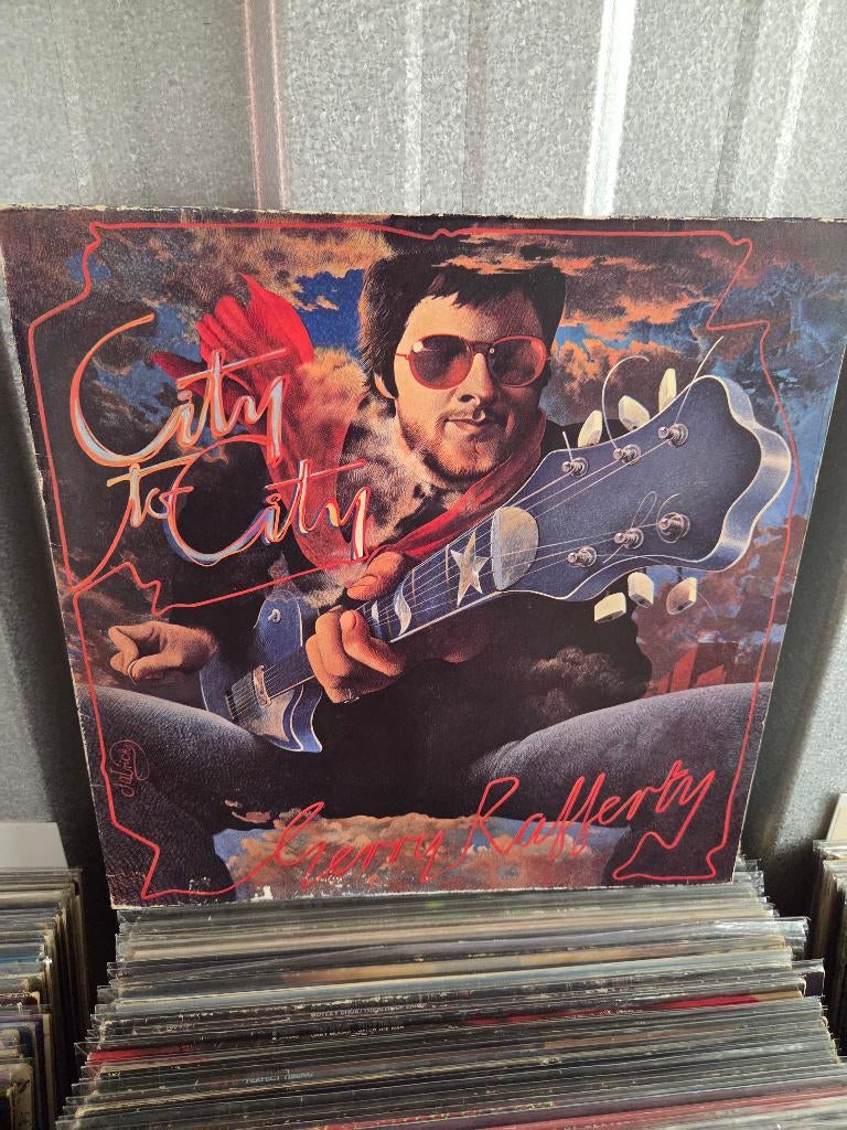 Vinyl lp GERRY RAFFERTY: CITY TO CITY, Gebruikt, Ophalen of Verzenden, 1970 - 1979, 12 inch