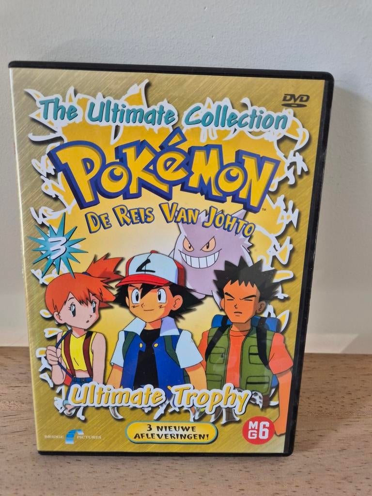 Pokémon: De Reis van Johto - Ultimate Trophy DVD, Cd's en Dvd's, Gebruikt, Tekenfilm, Anime (Japans), Ophalen of Verzenden
