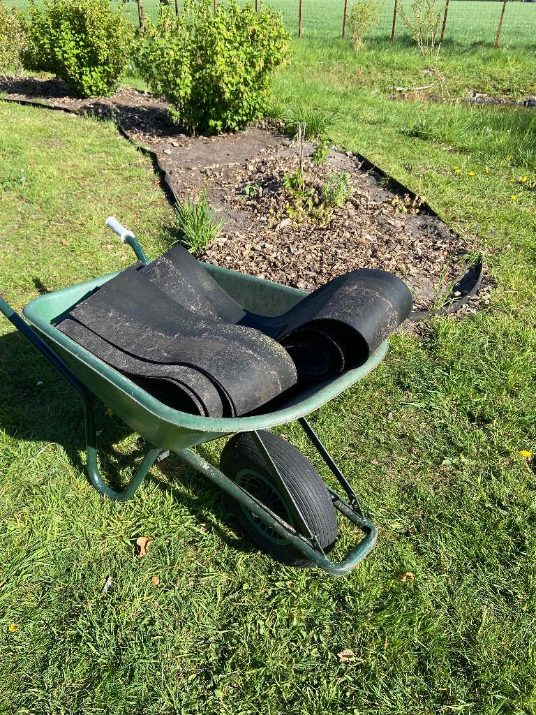 Borderrand Ecorubber, 18cm, Ophalen, Overige materialen, Gebruikt, 200 cm of meer