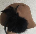 Wollen hoed Franse stijl, Ophalen of Verzenden, Gedragen, 55 cm (S, 6⅞ inch) of minder, Hoed