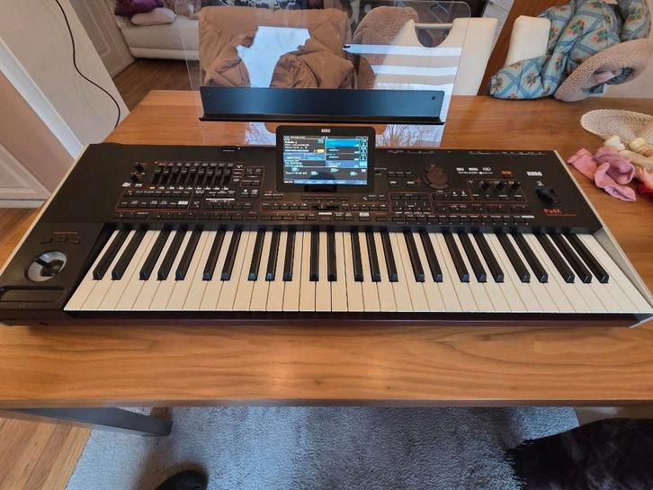 Korg PA 4x - 61 + EMO sd, Muziek en Instrumenten, Keyboards, Zo goed als nieuw, 61 toetsen, Korg, Aanslaggevoelig, Met standaard