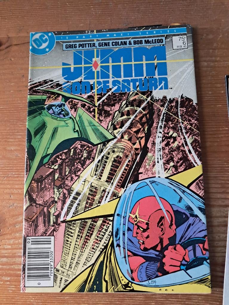 Jemm son of saturn, Amerika, Meerdere comics, Greg Potter, Ophalen