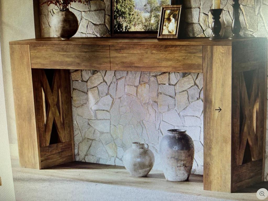 Nieuw in doos: Houten sidetable met lades 160x35x85, Nieuw, Ophalen of Verzenden, 150 tot 200 cm, Overige houtsoorten