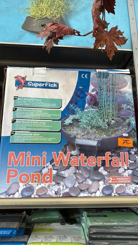 Mini waterfall pond, Tuin en Terras, Ophalen, Nieuw