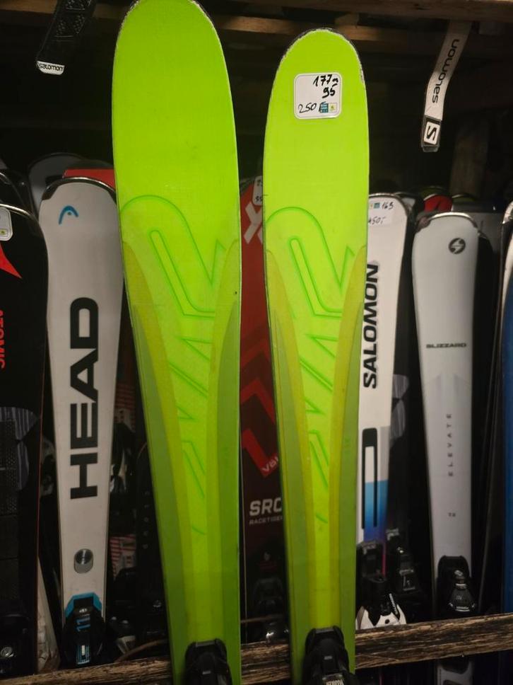 177cm k2 PINNACLE 95 FREERIDE POEDER SKIS, Sport en Fitness, Skiën en Langlaufen, Zo goed als nieuw, Ski's, Skiën, Overige merken