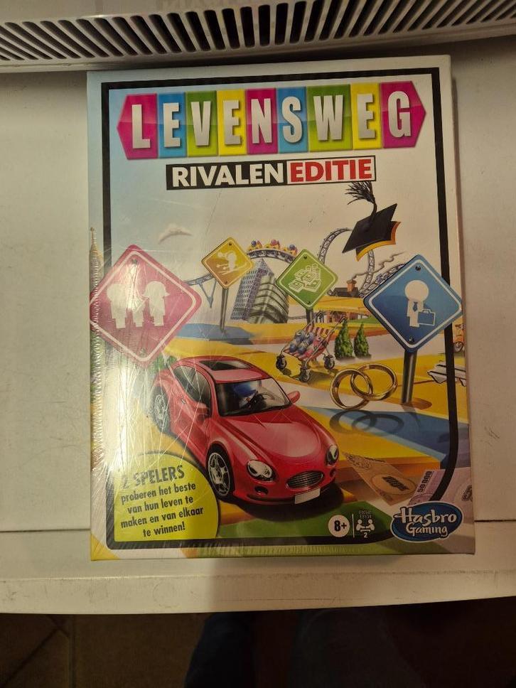 Levensweg rivaleneditie, Hobby en Vrije tijd, Gezelschapsspellen | Bordspellen, Nieuw, Een of twee spelers, Ophalen of Verzenden