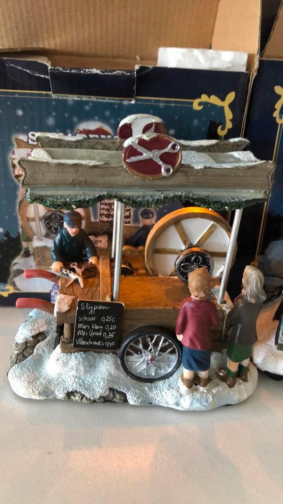 Typisch Hollands  vijf verlichte items., Diversen, Kerst, Zo goed als nieuw, Ophalen