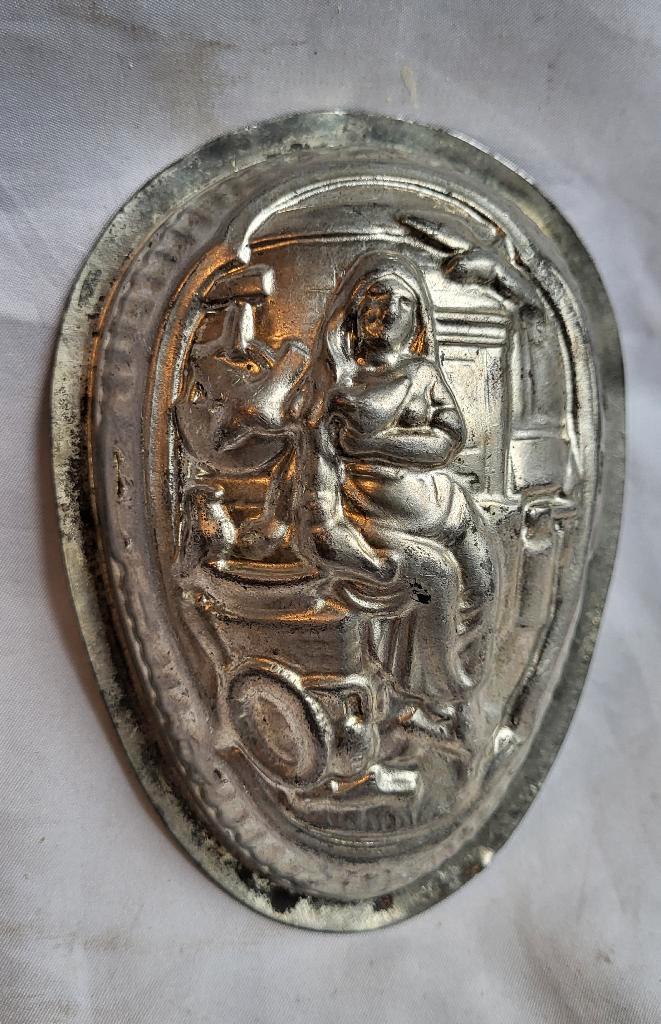 Oude chocoladevorm: Doornroosje, Antiek en Kunst, Curiosa en Brocante, Ophalen of Verzenden