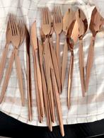 Koper servies van zara home 6 messen 6 vorken en 4 lepels, Ophalen of Verzenden