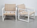 set 2 Vintage Karin Mobring diana fauteuil safari stoel '70, Huis en Inrichting, 75 tot 100 cm, Gebruikt, Vintage, Ophalen of Verzenden
