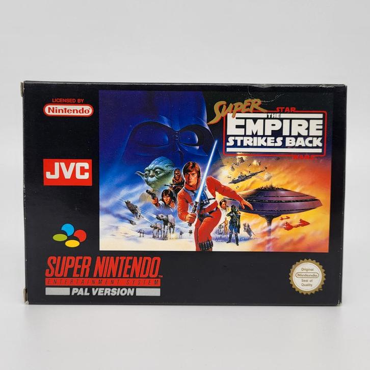 Super Star Wars: The Empire Strikes Back Super Nintendo SNES, Spelcomputers en Games, Games | Nintendo Super NES, Zo goed als nieuw
