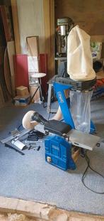 Scheppach vlak/vandikte machine en stofafzuiging, Doe-het-zelf en Verbouw, Gereedschap | Zaagmachines, Ophalen, Zo goed als nieuw