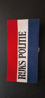 Rijkspolitie Armband Jaren '50, Ophalen of Verzenden, Overige soorten, Nederland, Kleding of Schoenen