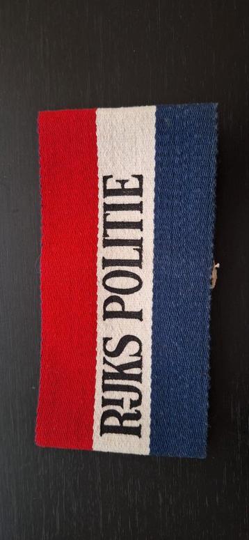 Rijkspolitie Armband Jaren '50 beschikbaar voor biedingen