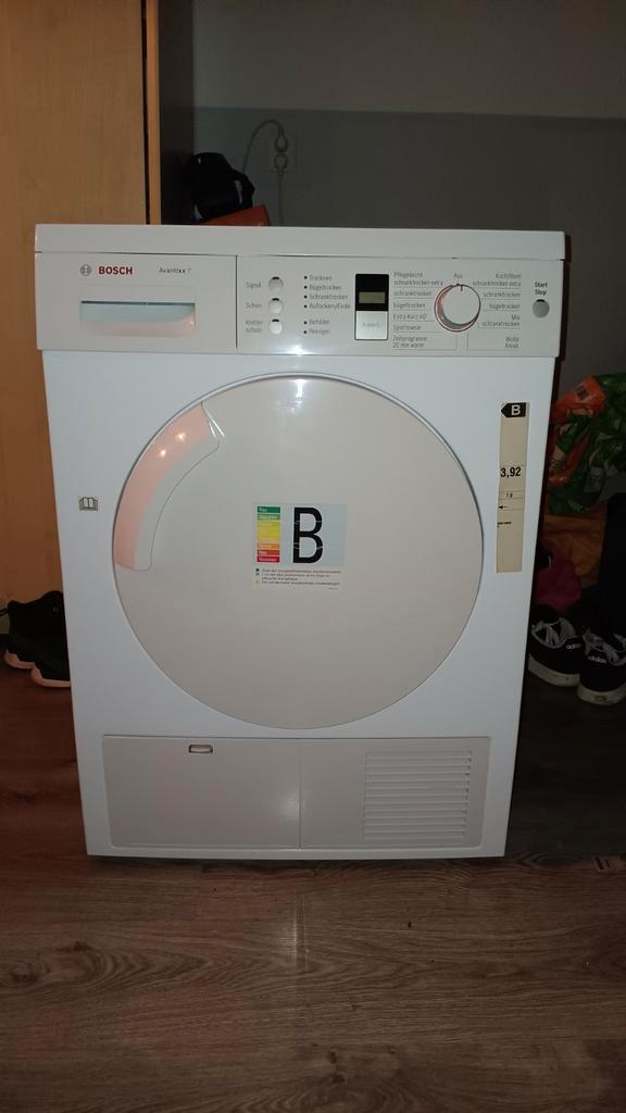 Bosch avantixx 7 condensdroger, Witgoed en Apparatuur, Wasdrogers, Zo goed als nieuw, Condens, 6 tot 8 kg, 85 tot 90 cm, Ophalen