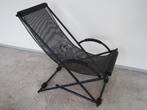strandstoel vintage jaren 80 nooit gebruikt, Ophalen, Zo goed als nieuw, Metaal, Inklapbaar