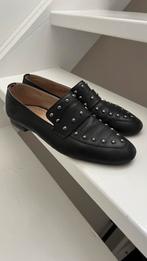Paul Green zwart lederen loafers met studs, Ophalen of Verzenden, Zo goed als nieuw, Paul Green, Instappers