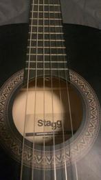 Zwarte Stagg Akoestische Kinder-Gitaar, Muziek en Instrumenten, Snaarinstrumenten | Gitaren | Akoestisch, Ophalen, Gebruikt, Klassieke of Spaanse gitaar